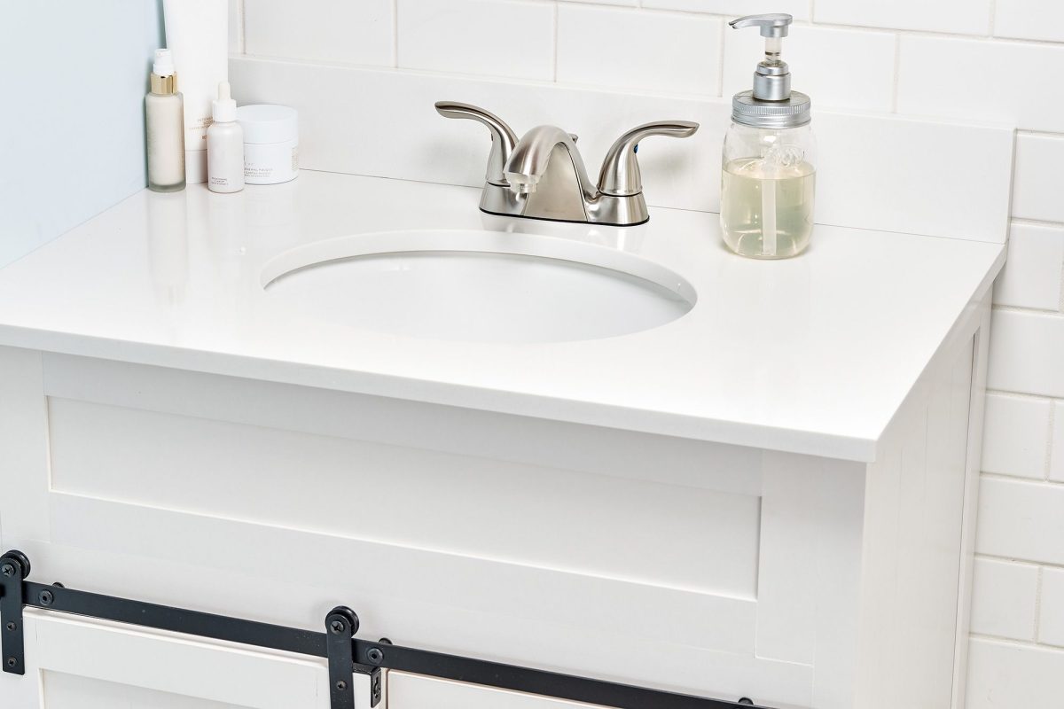 How to Replace & Install a Bathroom Vanity and Sink | Hello Home Improvement