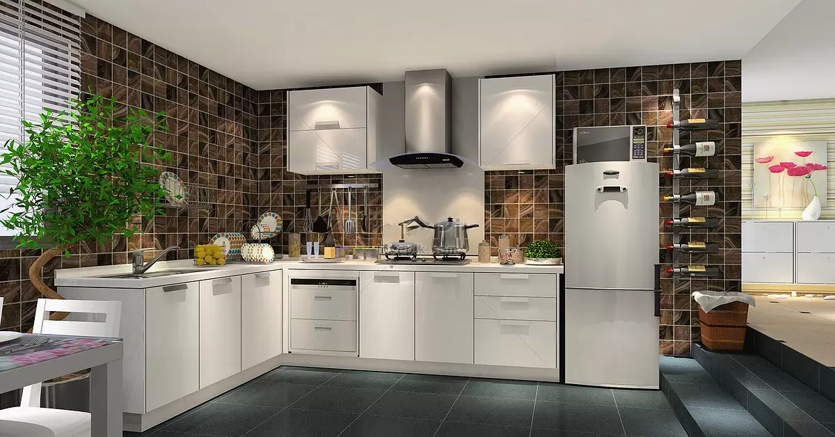 Open Modular Kitchen