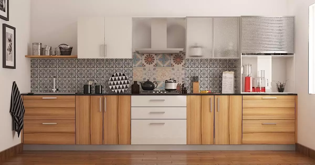 Straight Modular Kitchen