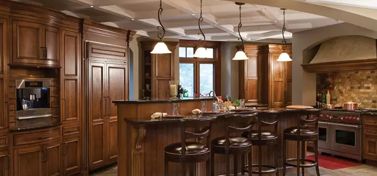 Traditional kitchen cabinets